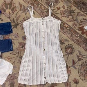 La hearts striped dress